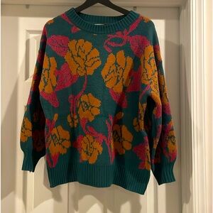 Floral Sweater